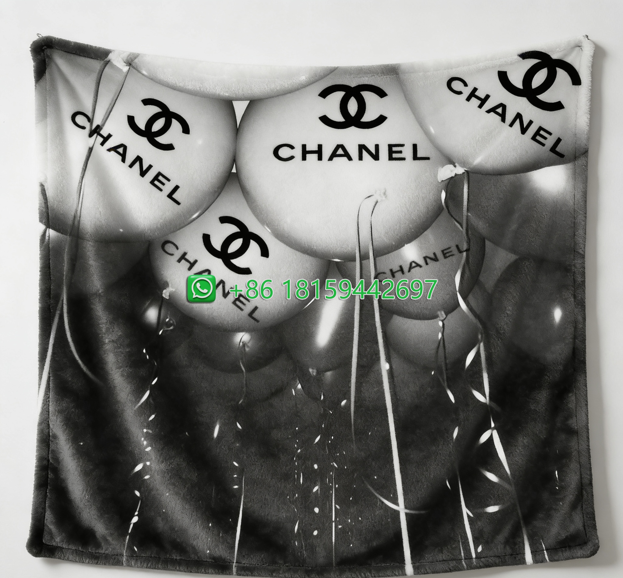 Chanel Throw Blankets
